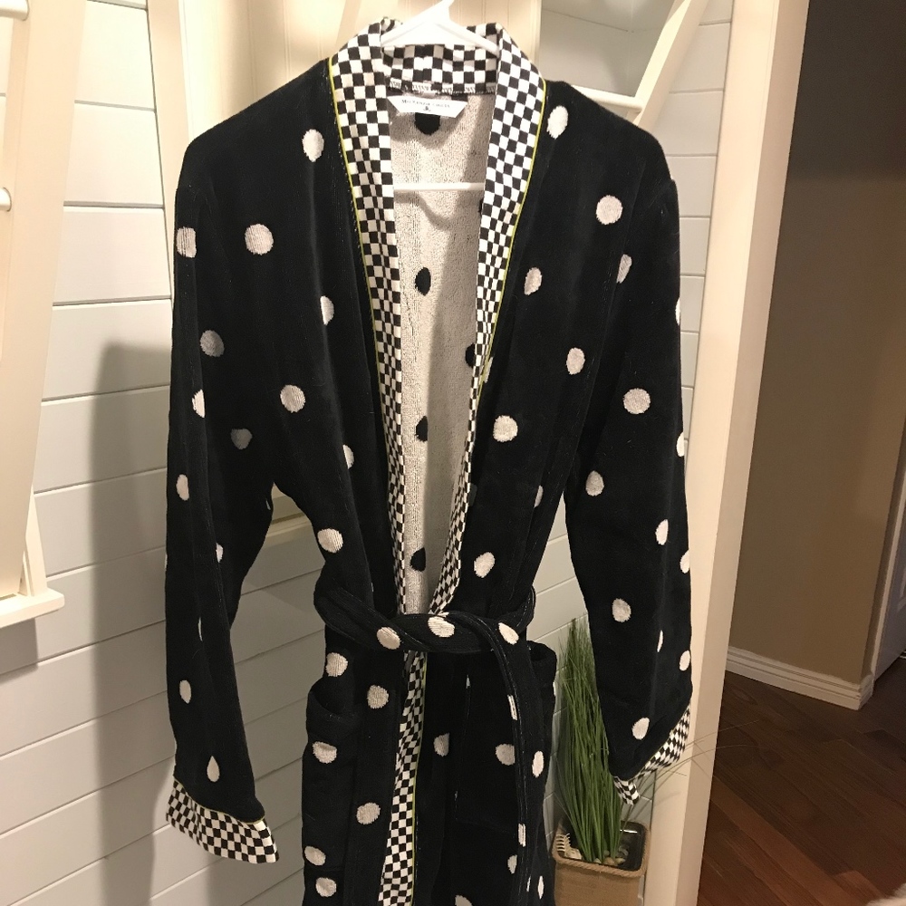 MacKenzie Childs Womens Robe